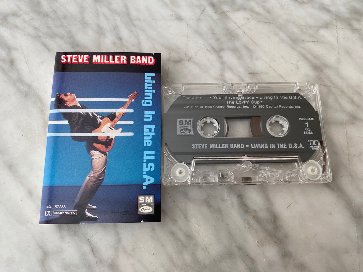 Steve Miller Band – The Steve Miller Band Living In The U.S.A. (1990)