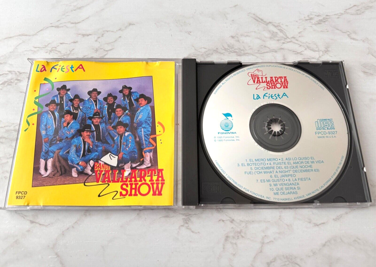 Banda Vallarta Show – La Fiesta (1995) [ORIGINAL USA PRESS]