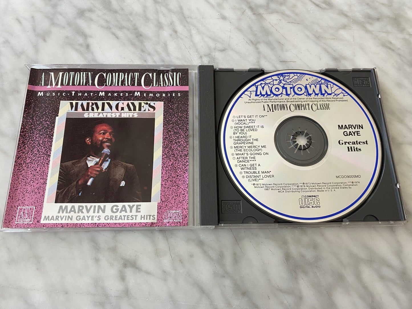 Marvin Gaye – Greatest Hits (1987) [JAPAN TARGET ERA]