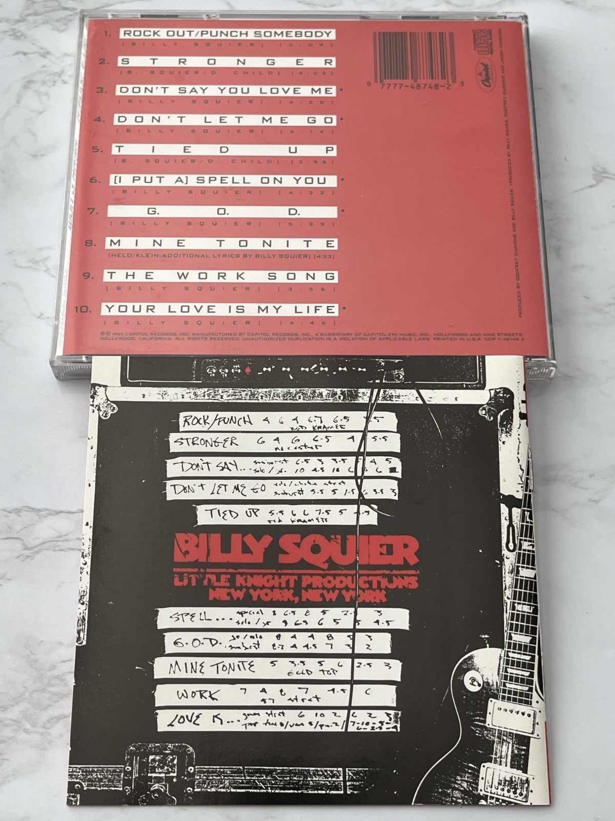 Billy Squier – Hear & Now (1989) [ORIGINAL USA PRESS]