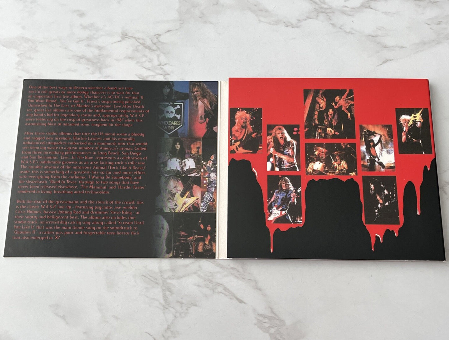 W.A.S.P. – Live In The Raw (Digipak) (2003) [UK PRESS]