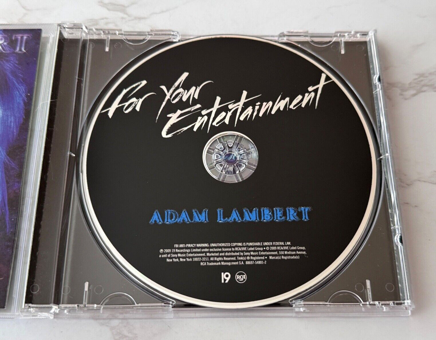 Adam Lambert – For Your Entertainment (2009) [ORIGINAL USA PRESS]