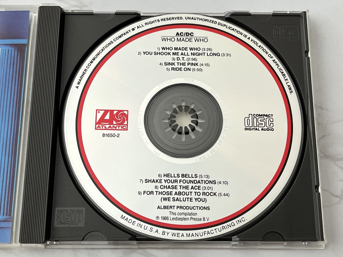 AC/DC – Who Made Who