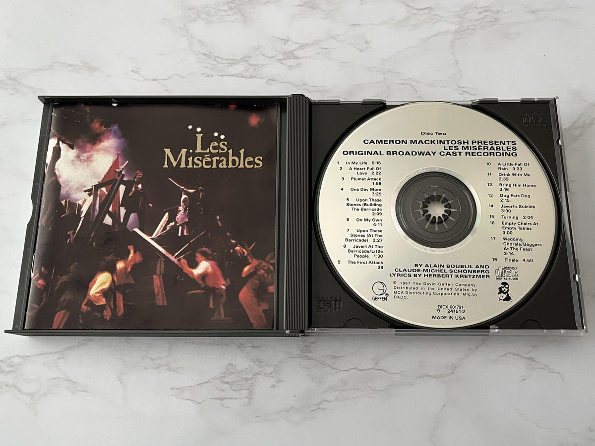 Les Miserables Original Broadway Cast Recording [USA 1ST PRESS]
