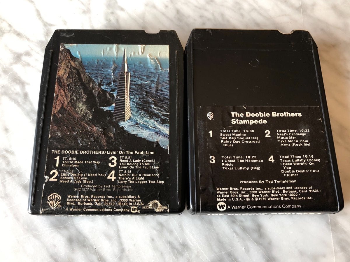 The Doobie Brothers – Livin On The Fault Line & Stampede 2 Tape Lot