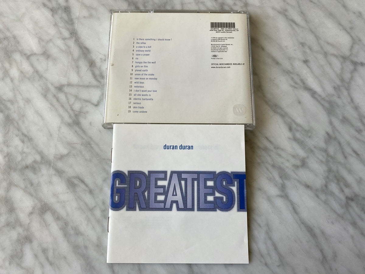 Duran Duran – Greatest (1998) [ORIGINAL USA PRESS]