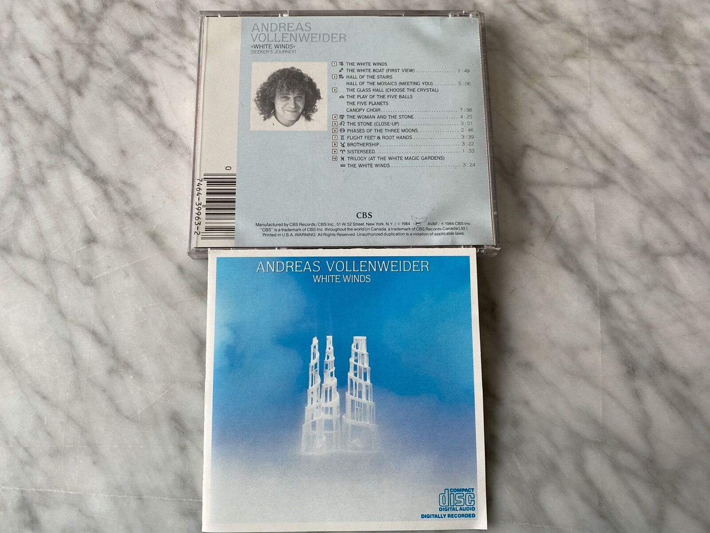 Andreas Vollenweider – White Winds [DADC PRESS]