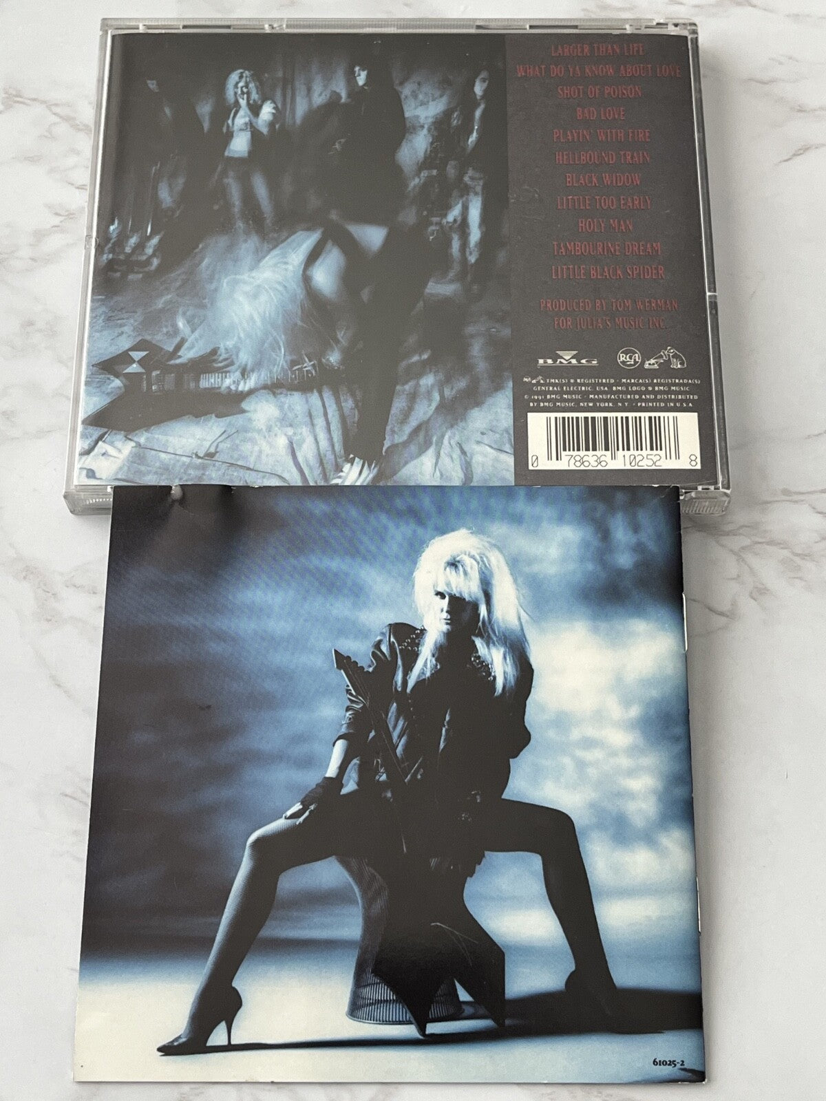 Lita Ford – Dangerous Curves (1991) [ORIGINAL USA PRESS]