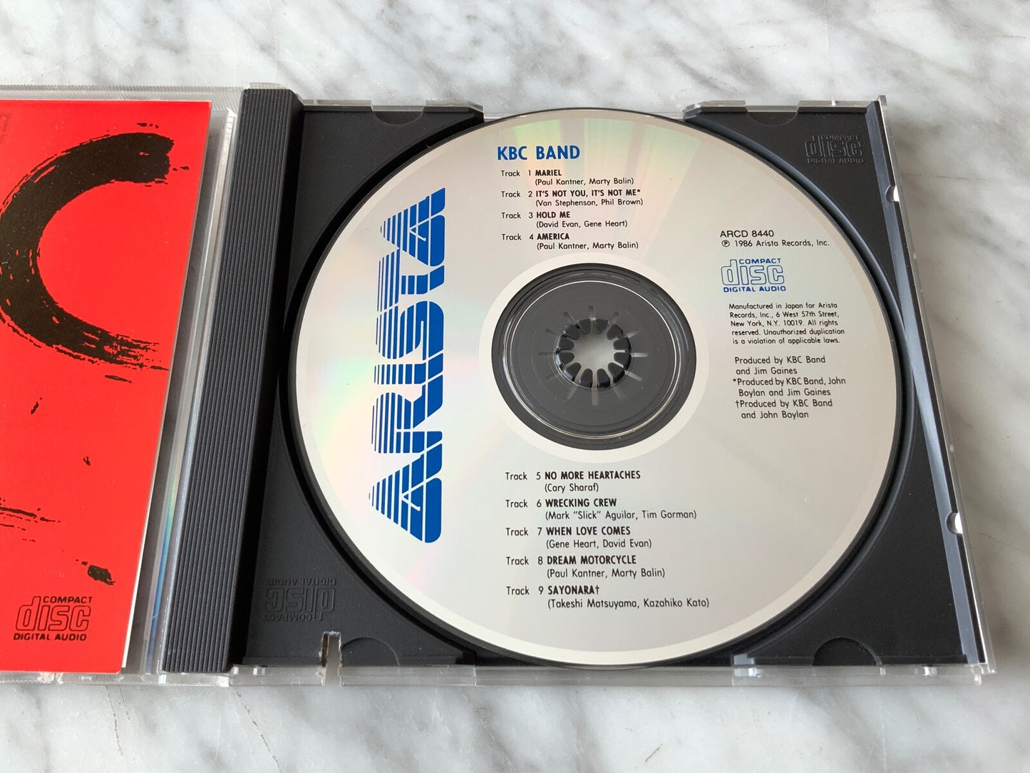 KBC Band – KBC Band (Promo, First Pressing) (1986) [JAPAN TARGET ERA]