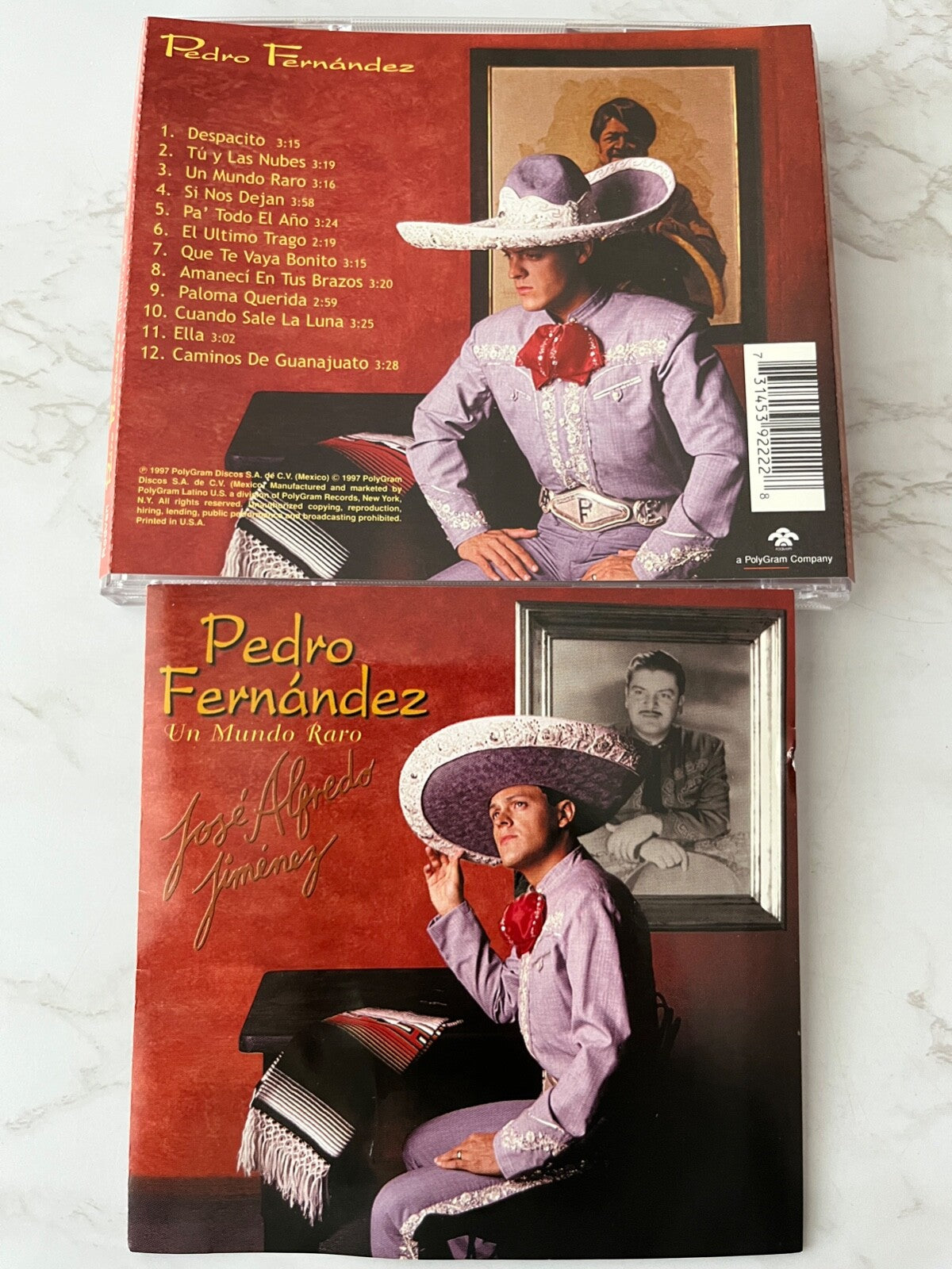 Pedro Fernandez – Tributo A Jose Alfredo Jimenez (1997) [ORIGINAL USA PRESS]