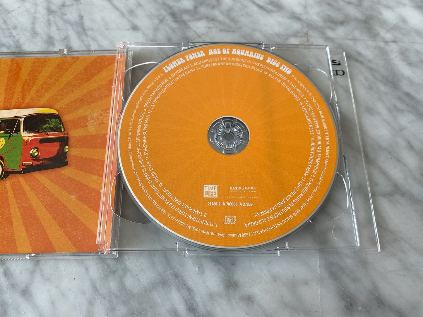 Various, Bob Dylan, Santana, The Guess Who – Time Life Flower Power Age Of Aquarius (2007)
