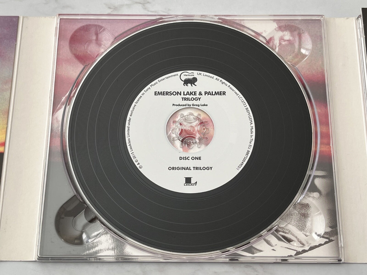 Emerson Lake & Palmer – Emerson Lake Palmer Trilogy (5.1 Surround, Deluxe Edition, Digipak, CD/DVD) (2010) [UK PRESS]