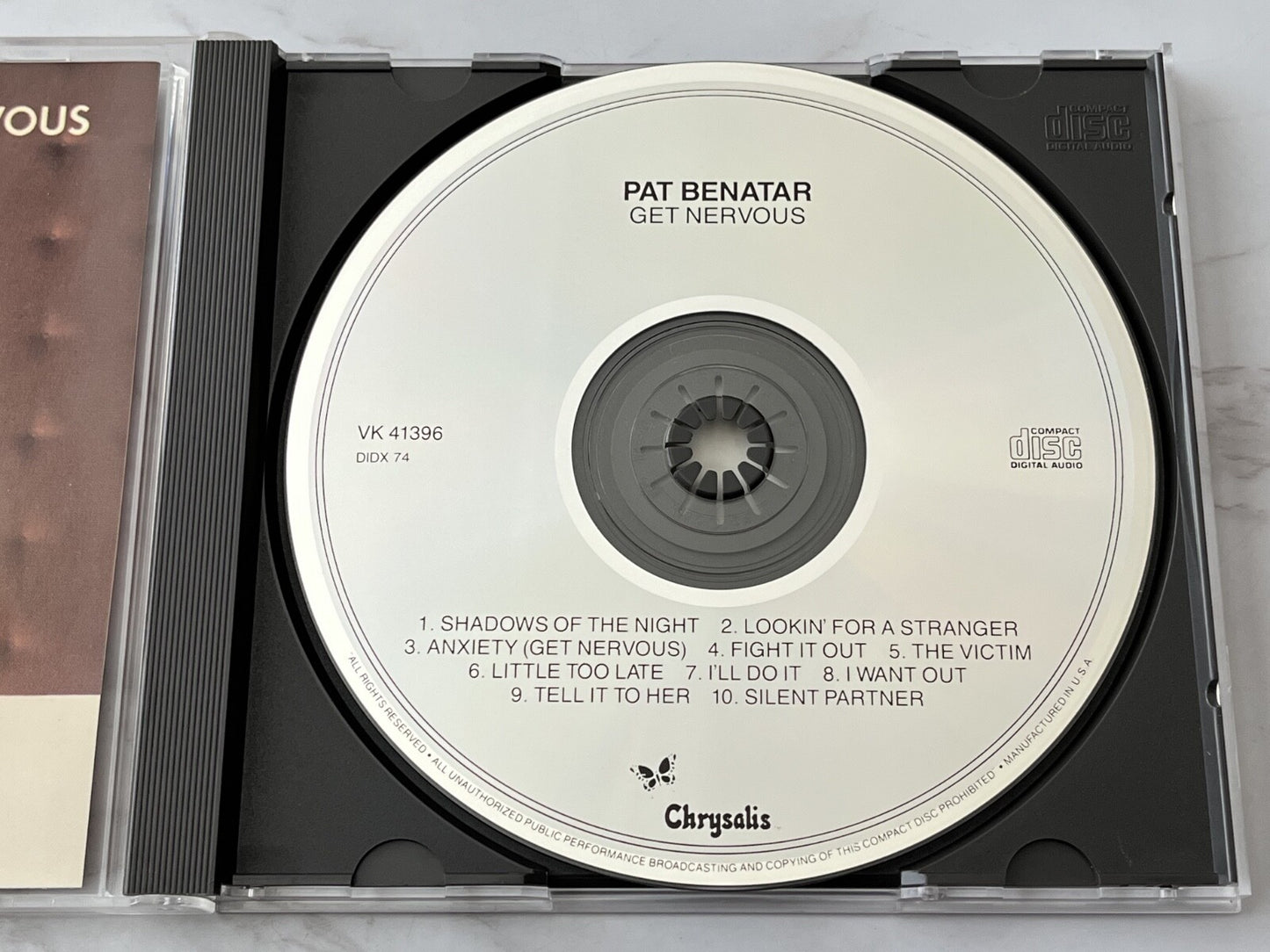 Pat Benatar – Get Nervous [DADC PRESS]
