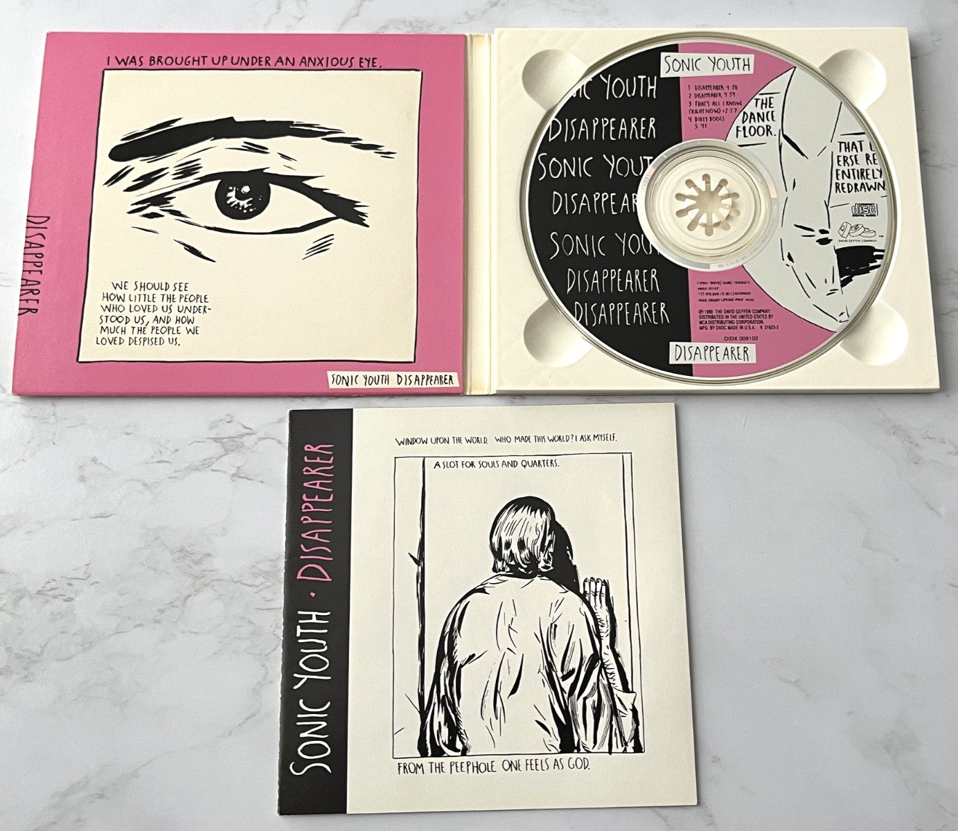 Sonic Youth – Disappearer (Maxi Single, Digipak) (1990)