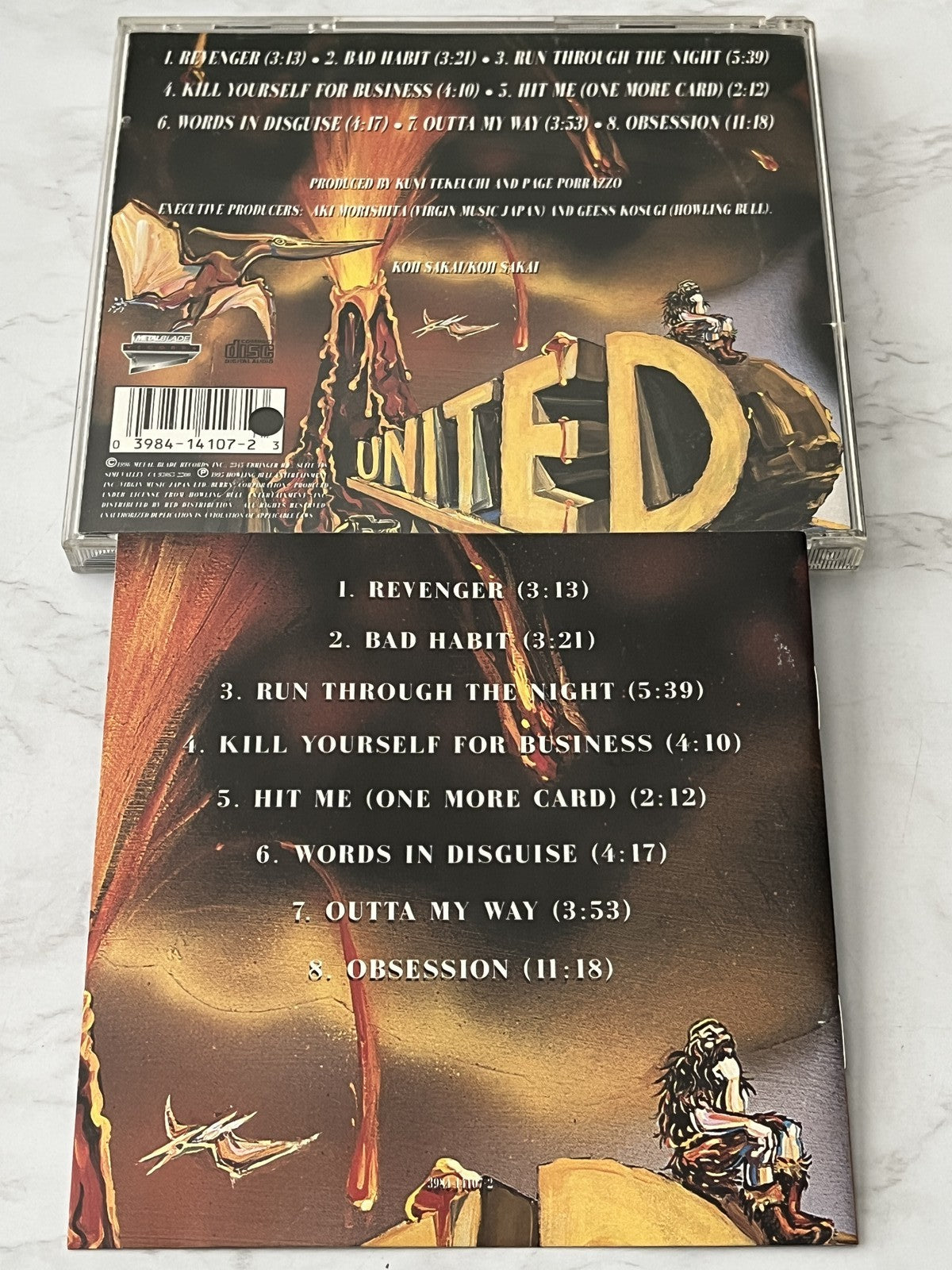 United – No IQ (1996) [ORIGINAL USA PRESS]