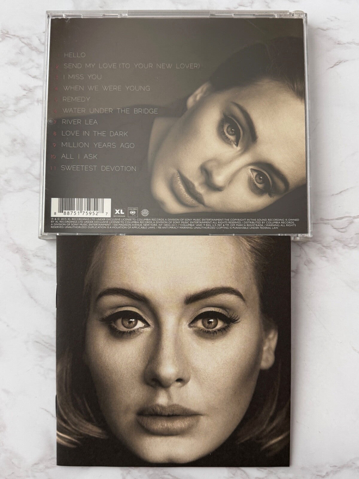 Adele – 25 (2015) [ORIGINAL USA PRESS]