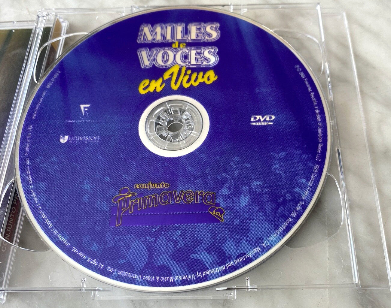 Conjunto Primavera – Miles De Voces En Vivo (CD/DVD) (2004) [ORIGINAL USA PRESS]
