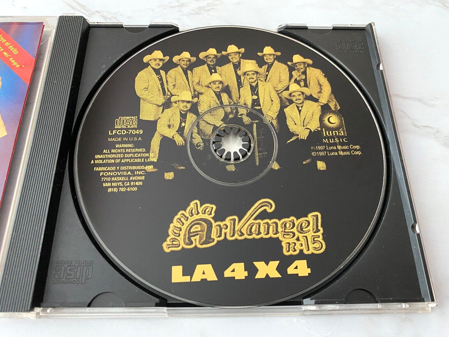 Banda Arkangel R-15 – Banda Arkangel R-15 La 4X4 (1997) [ORIGINAL USA PRESS]