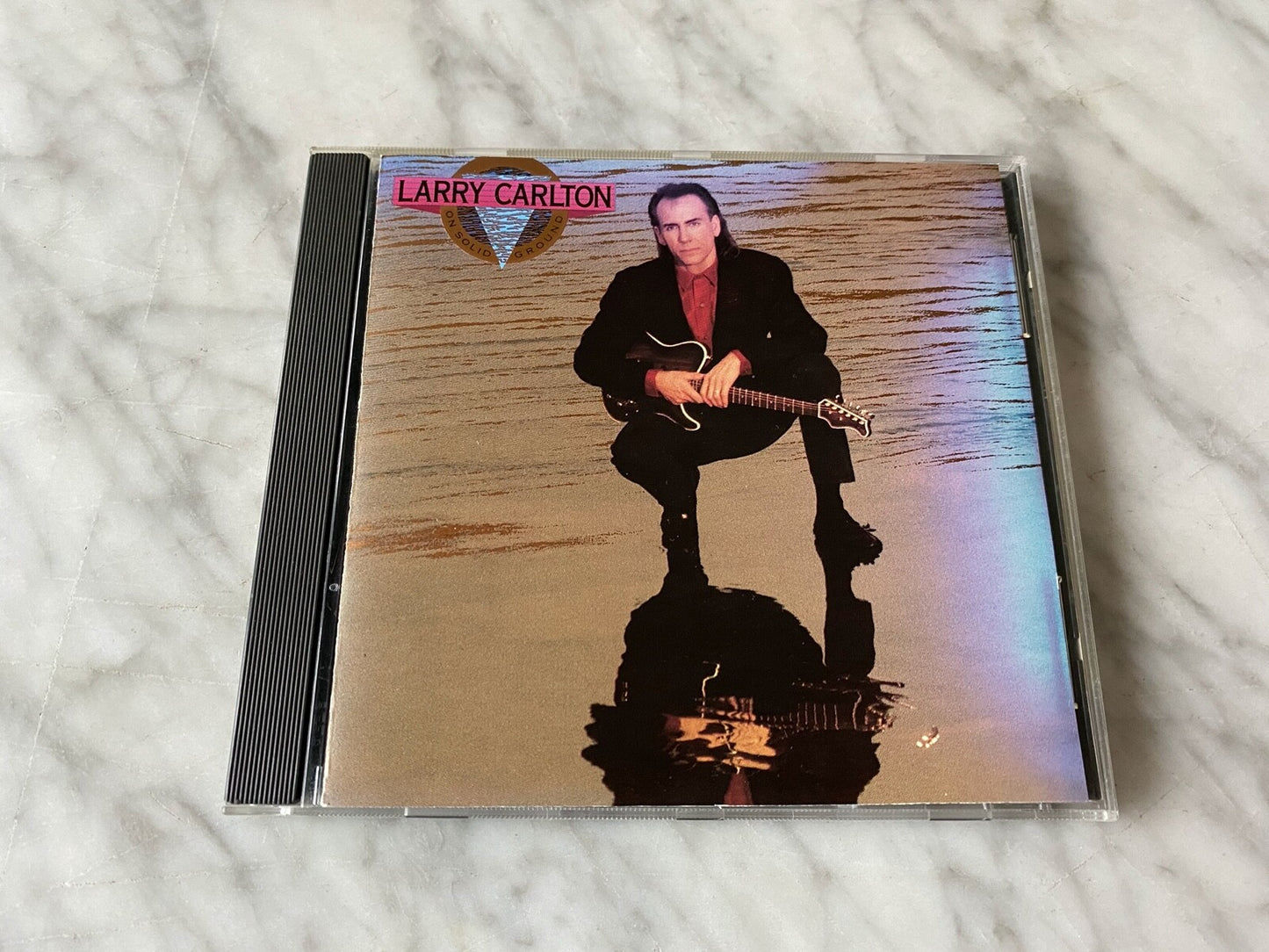 Larry Carlton – On Solid Ground (1989) [ORIGINAL USA PRESS]