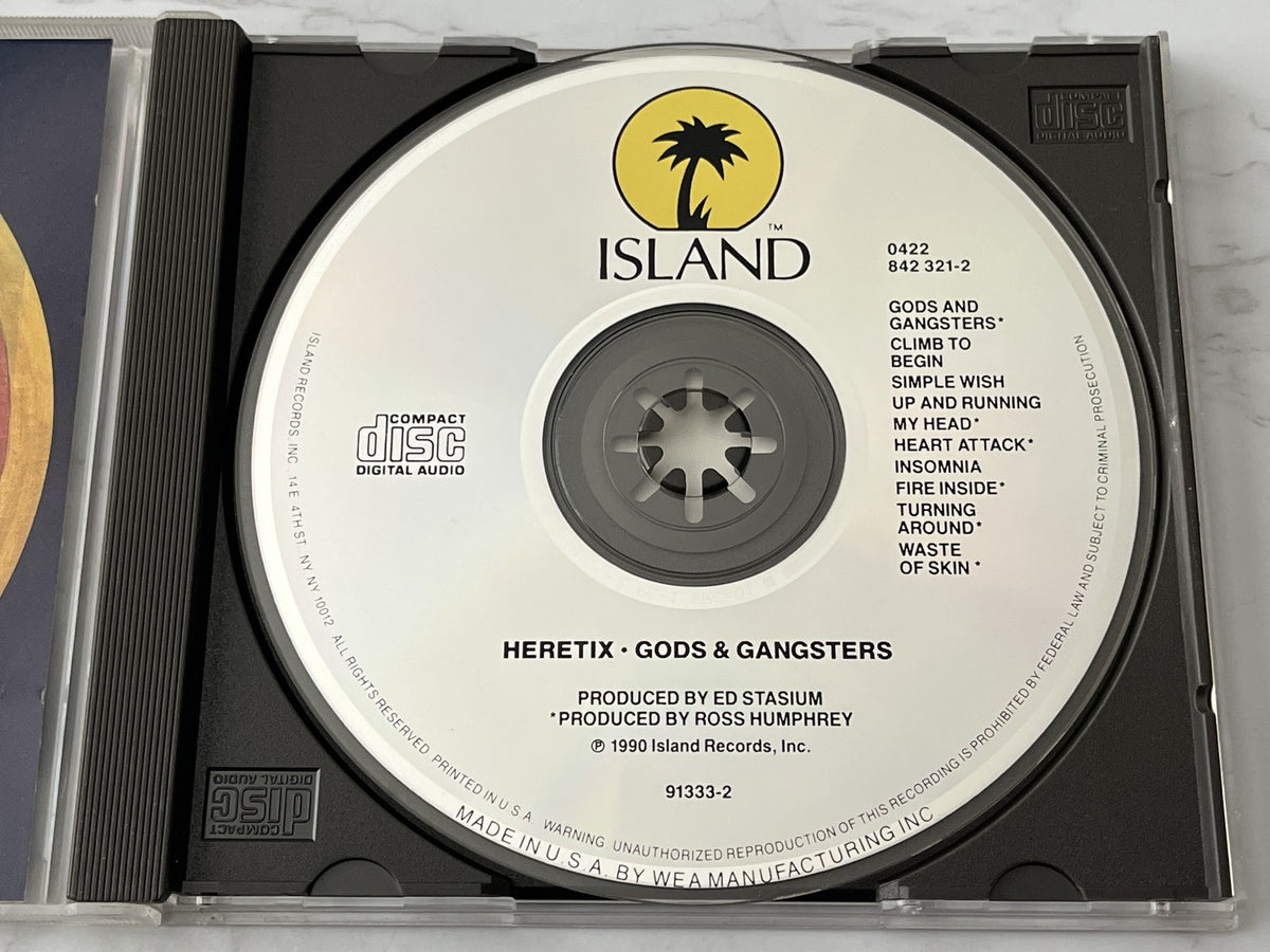 Heretix – Gods And Gangsters (1990) [ORIGINAL USA PRESS]