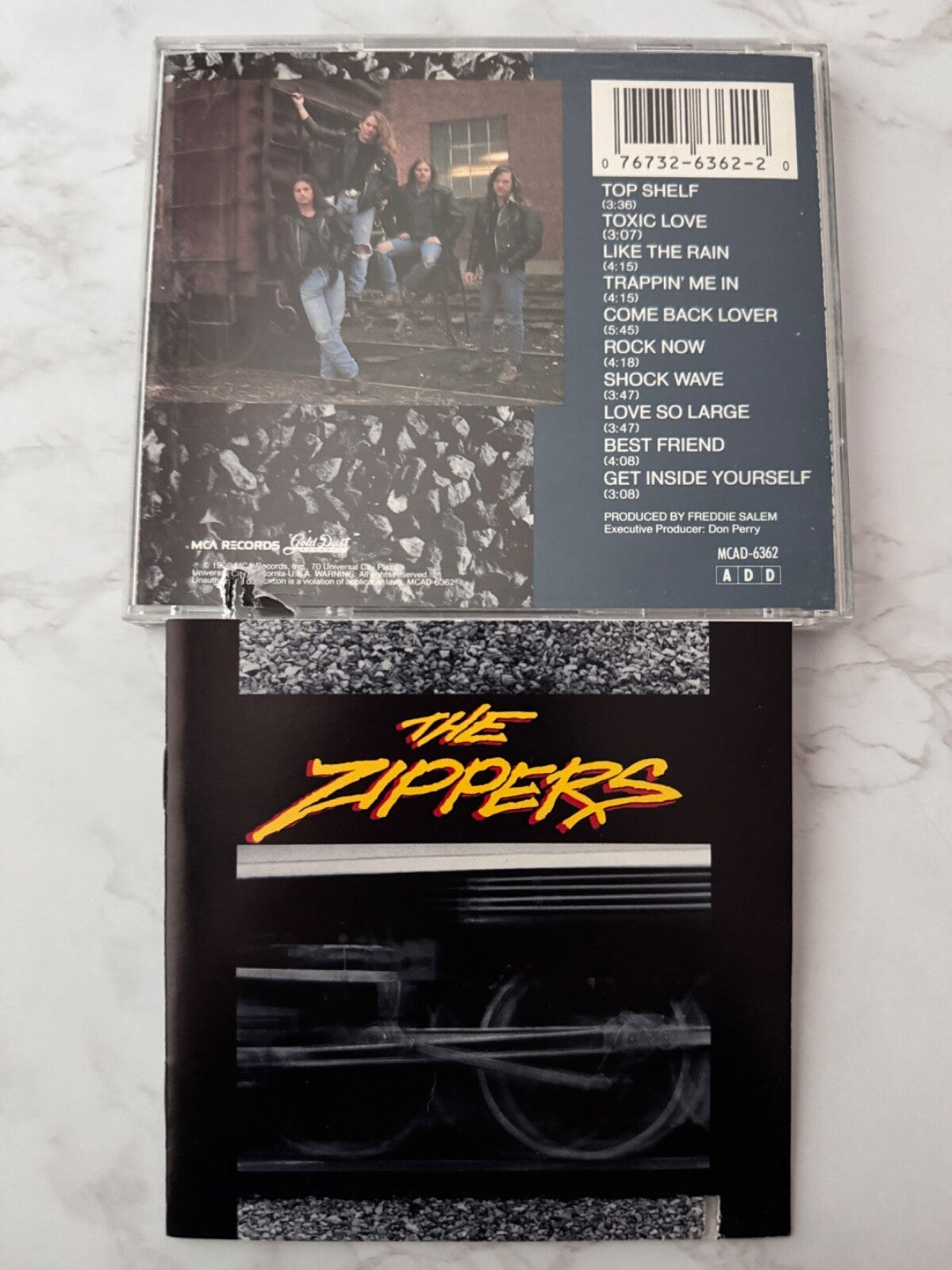 The Zippers – The Zippers (1990) [ORIGINAL USA PRESS]