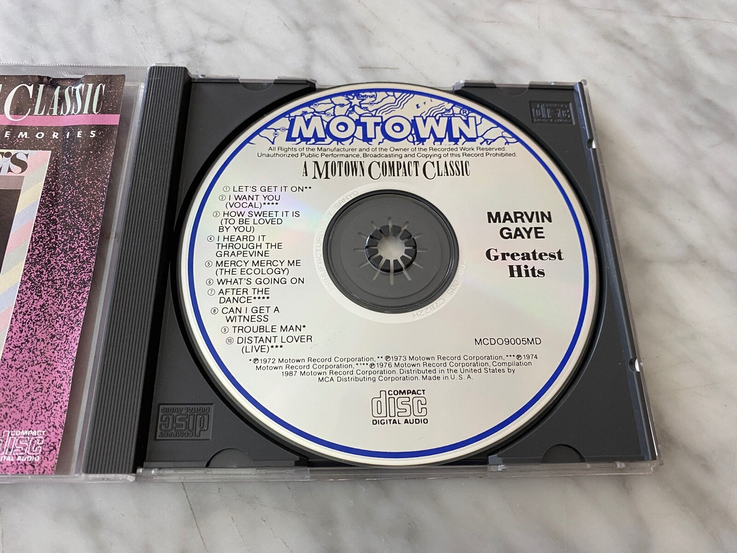 Marvin Gaye – Greatest Hits (1987) [JAPAN TARGET ERA]