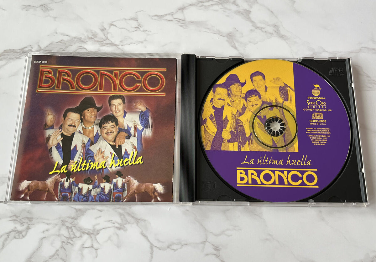 Bronco – La Ultima Huella (1997) [ORIGINAL USA PRESS]