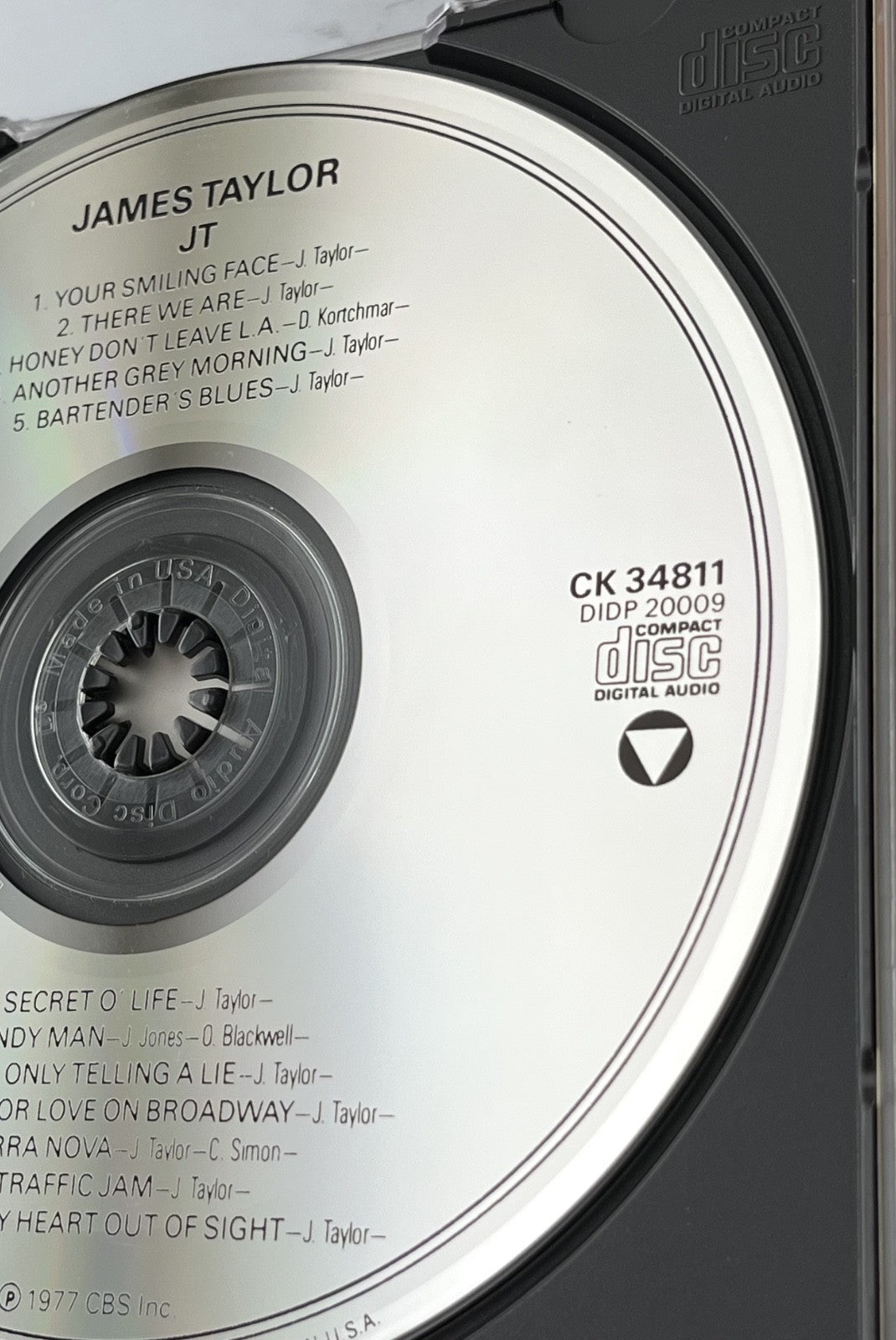 James Taylor – JT (1985) [DADC PRESS]