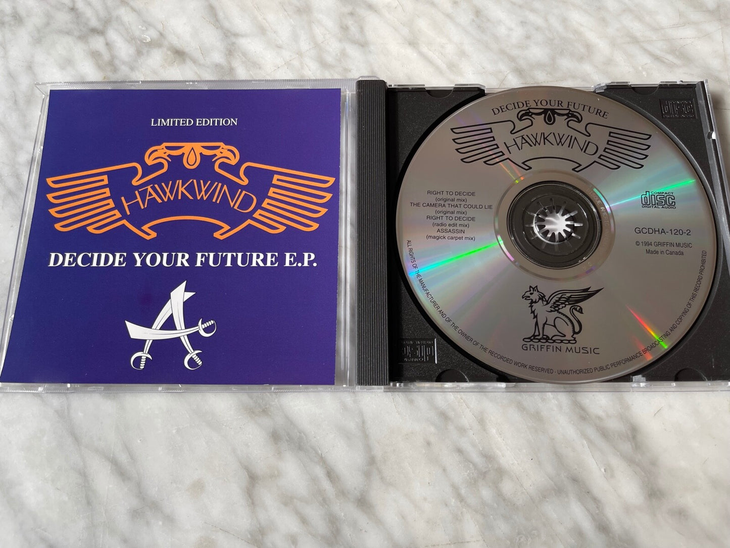 Hawkwind – Decide Your Future (EP) (1994) [CANADA PRESS]