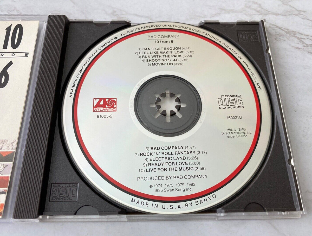 Bad Company – 10 From 6 [JAPAN TARGET ERA]