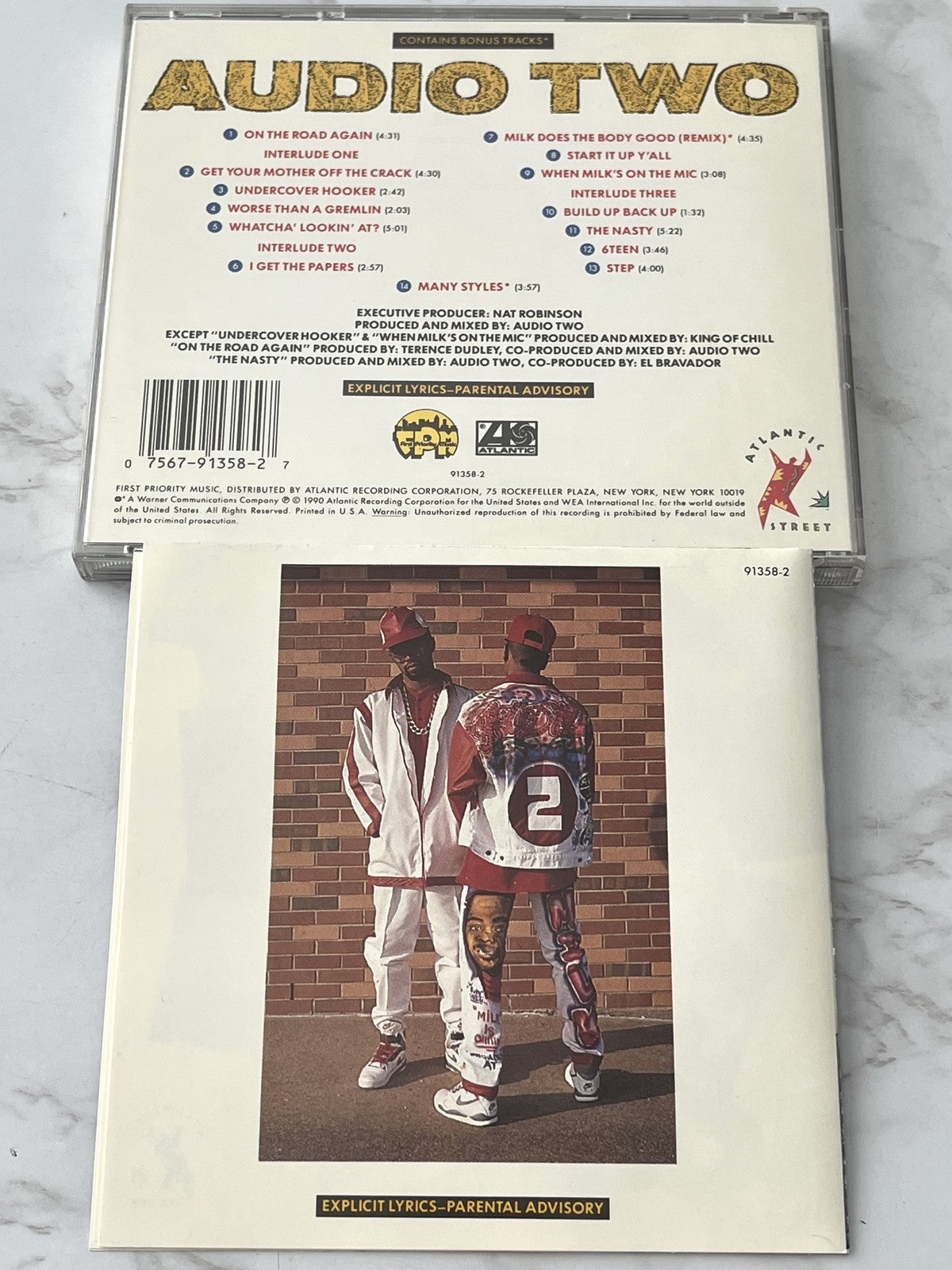 Audio Two – I Dont Care The Album (1990) [ORIGINAL USA PRESS]