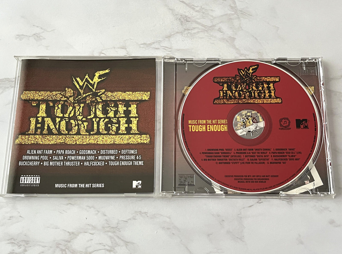 Deftones, Disturbed, Drowning Pool, Mudvayne, Papa Roach, Various – Tough Enough Music From The Hit Series (2001) [ORIGINAL USA PRESS]