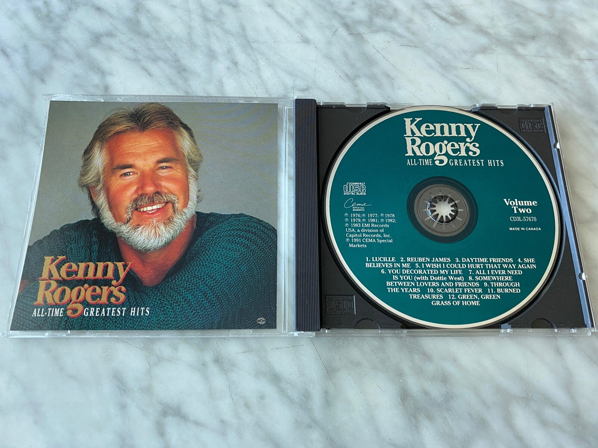 Kenny Rogers – All Time Greatest Hits Volume 2 (1991) [CANADA PRESS]