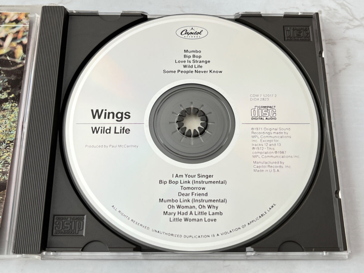 Paul McCartney, Wings – Wild Life (1987)