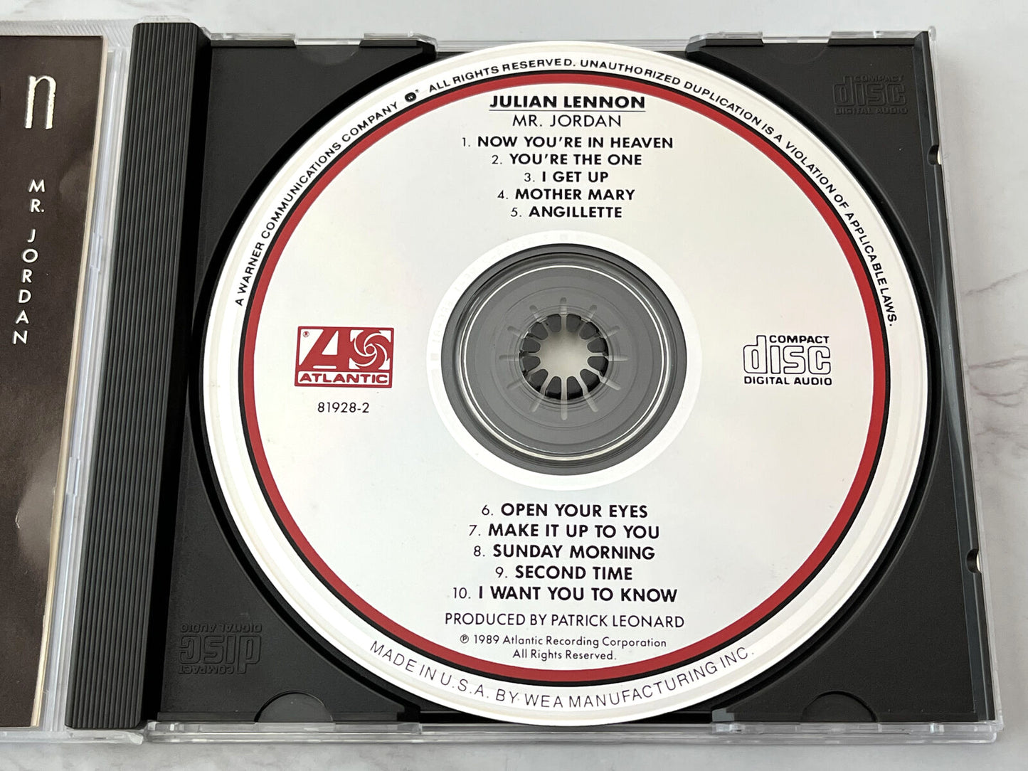 Julian Lennon – Mr. Jordan (1989) [ORIGINAL USA PRESS]