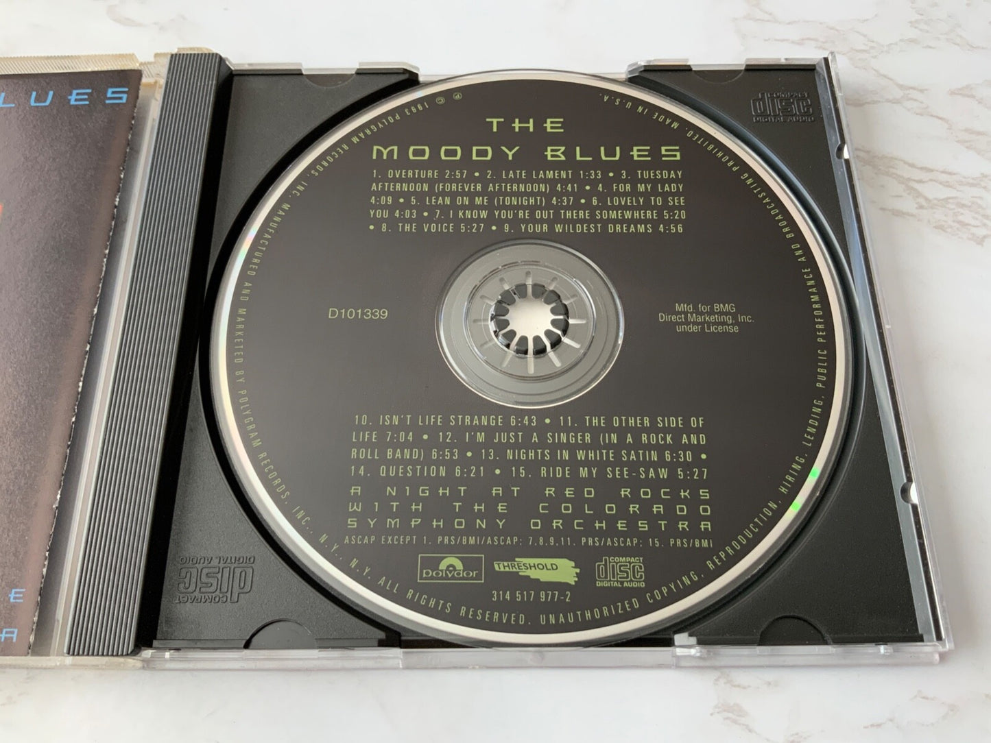 The Moody Blues – A Night At Red Rocks [ORIGINAL USA PRESS]
