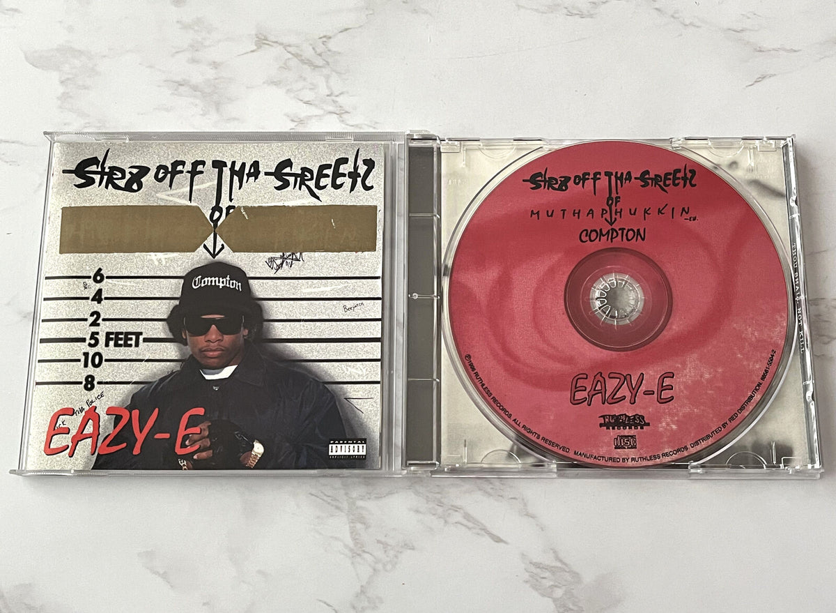 Eazy-E – Str8 Off Tha Streetz Of Muthaphu**in Compton (1988)