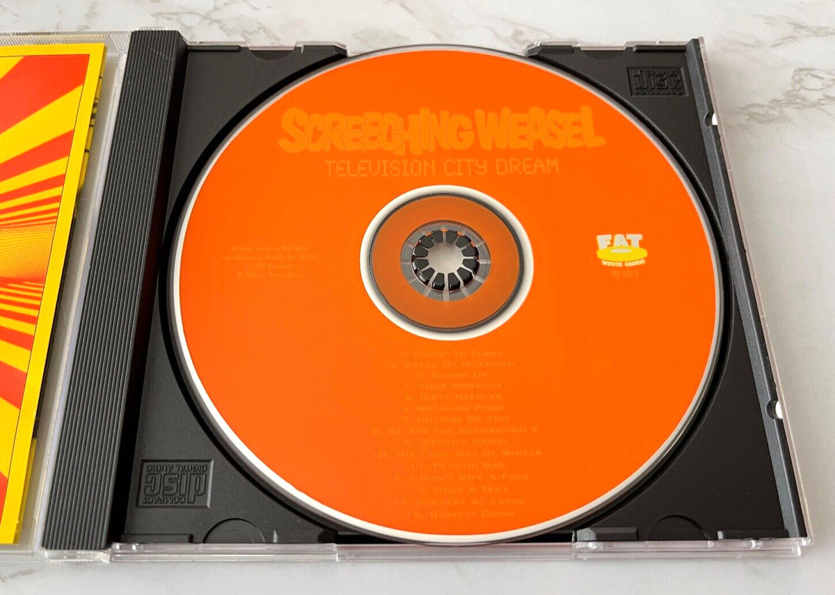 Screeching Weasel – Television City Dream (1998) [ORIGINAL USA PRESS]