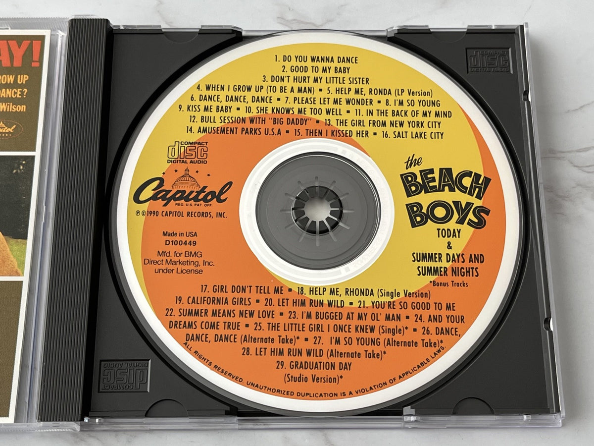 The Beach Boys – Today & Summer Days And Summer Nights [ORIGINAL USA PRESS]