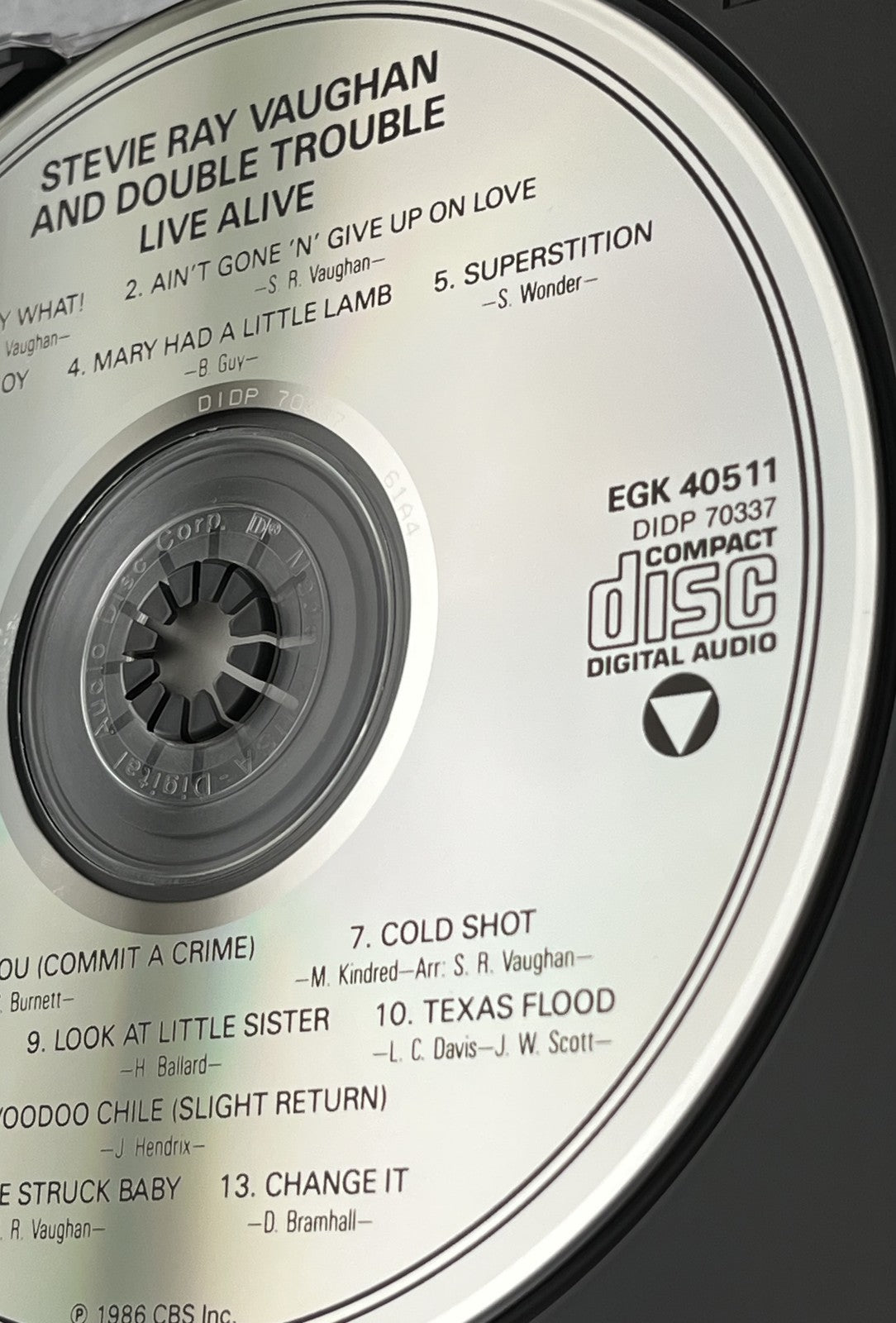 Stevie Ray Vaughan And Double Trouble – Live Alive (1986) [DADC PRESS]