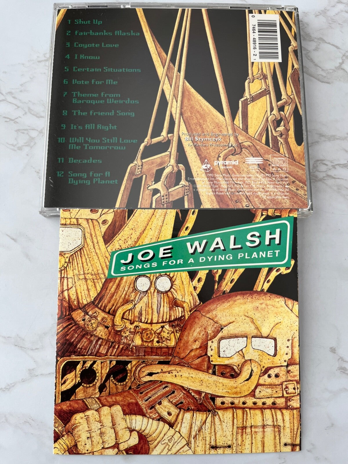Joe Walsh – Songs For A Dying Planet (1992) [ORIGINAL USA PRESS]