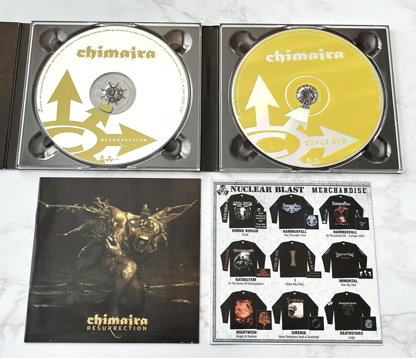 Chimaira – Resurrection (Numbered, Digipak, CD/DVD) (2007) [GERMAN PRESS]