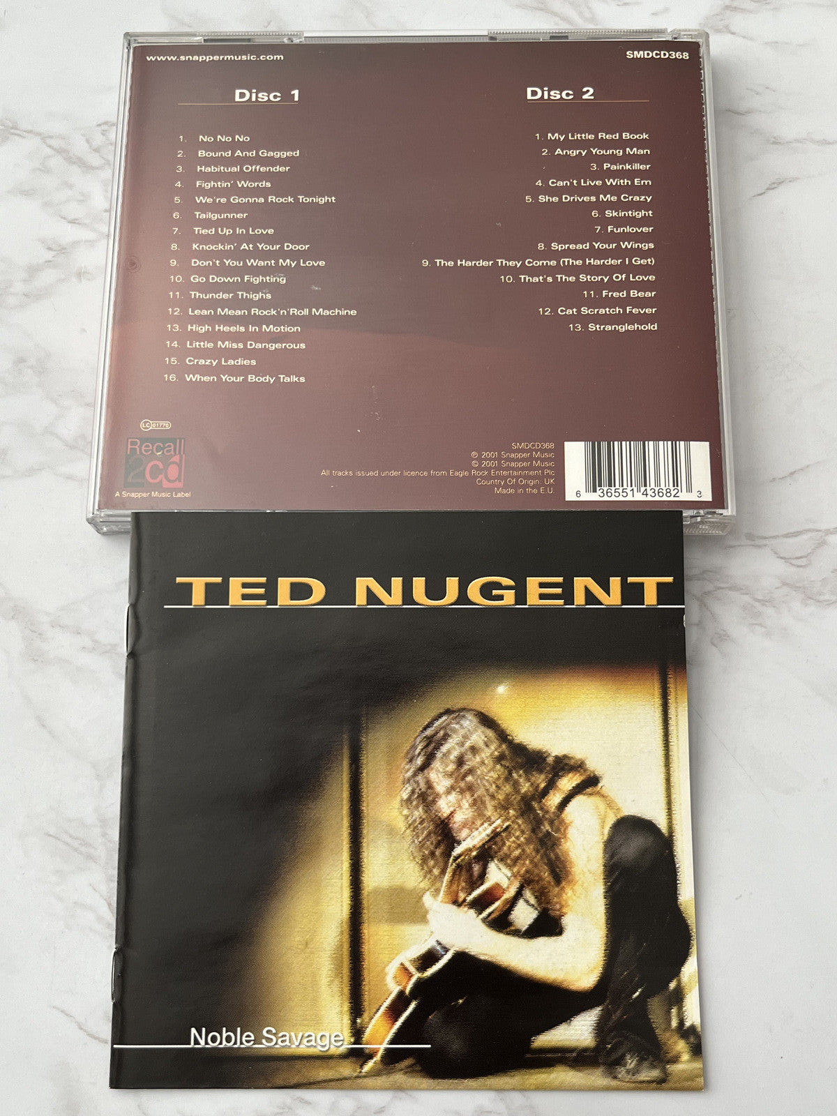 Ted Nugent – Noble Savage (2001) [UK PRESS]