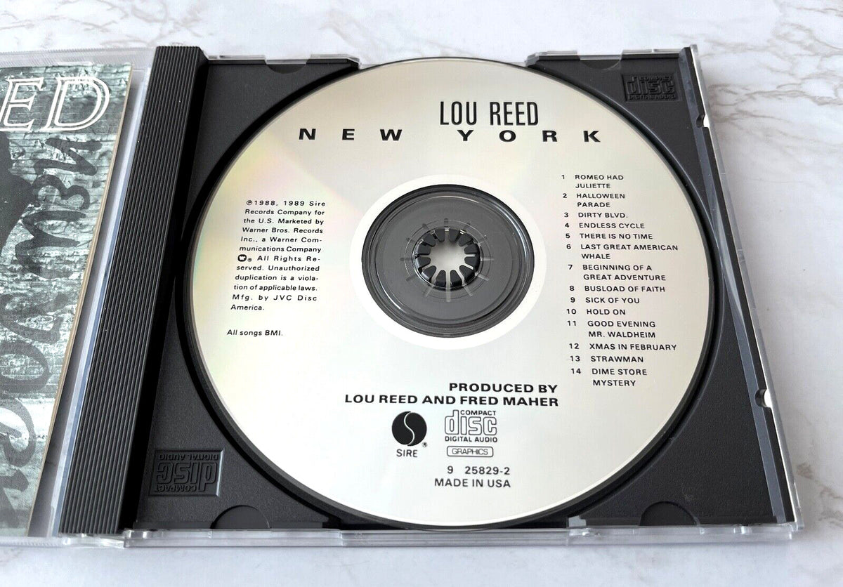 Lou Reed – New York [JVC PRESS]