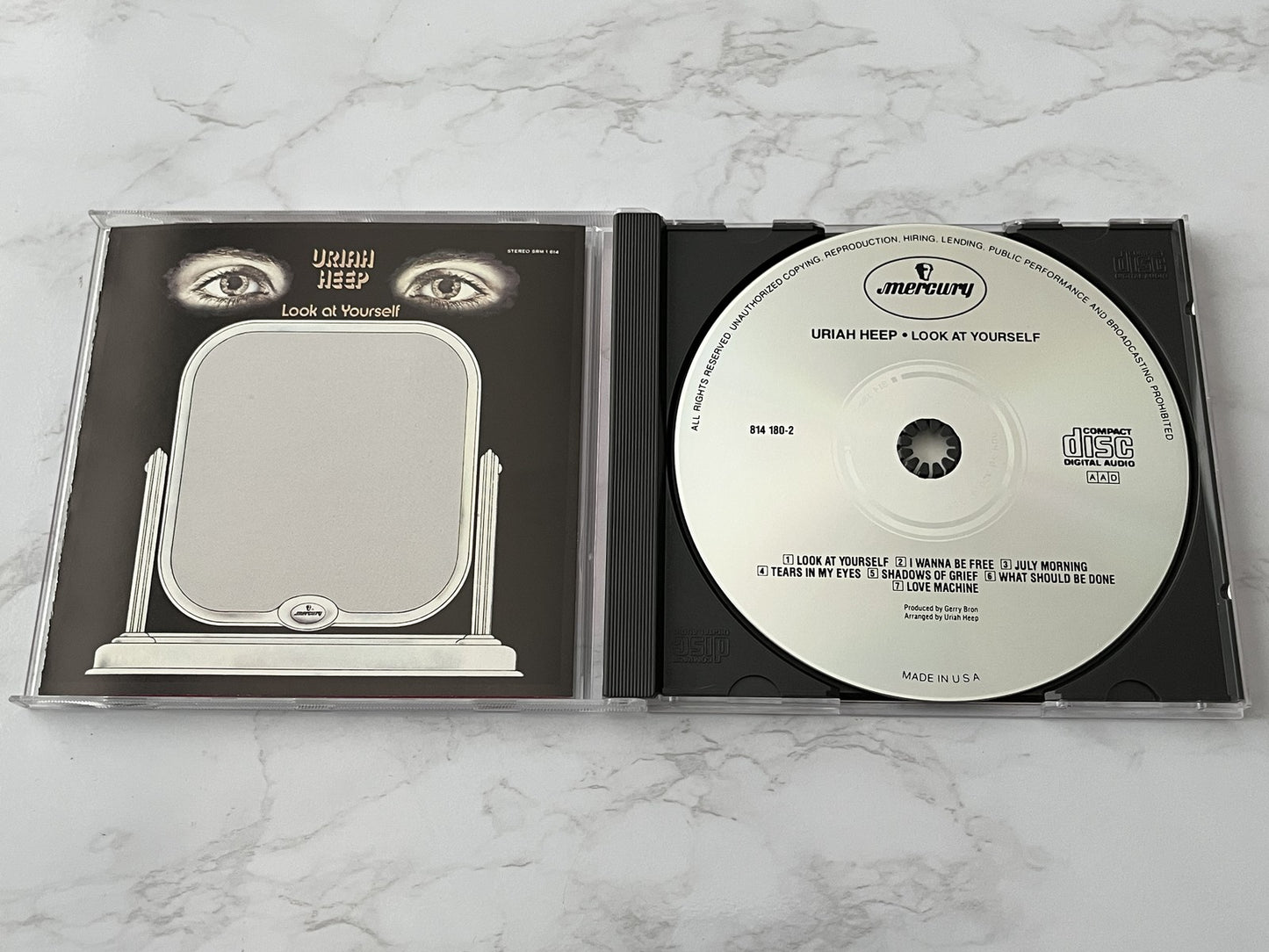Uriah Heep – Look at Yourself (1989) [USA SILVER DISC PDO]
