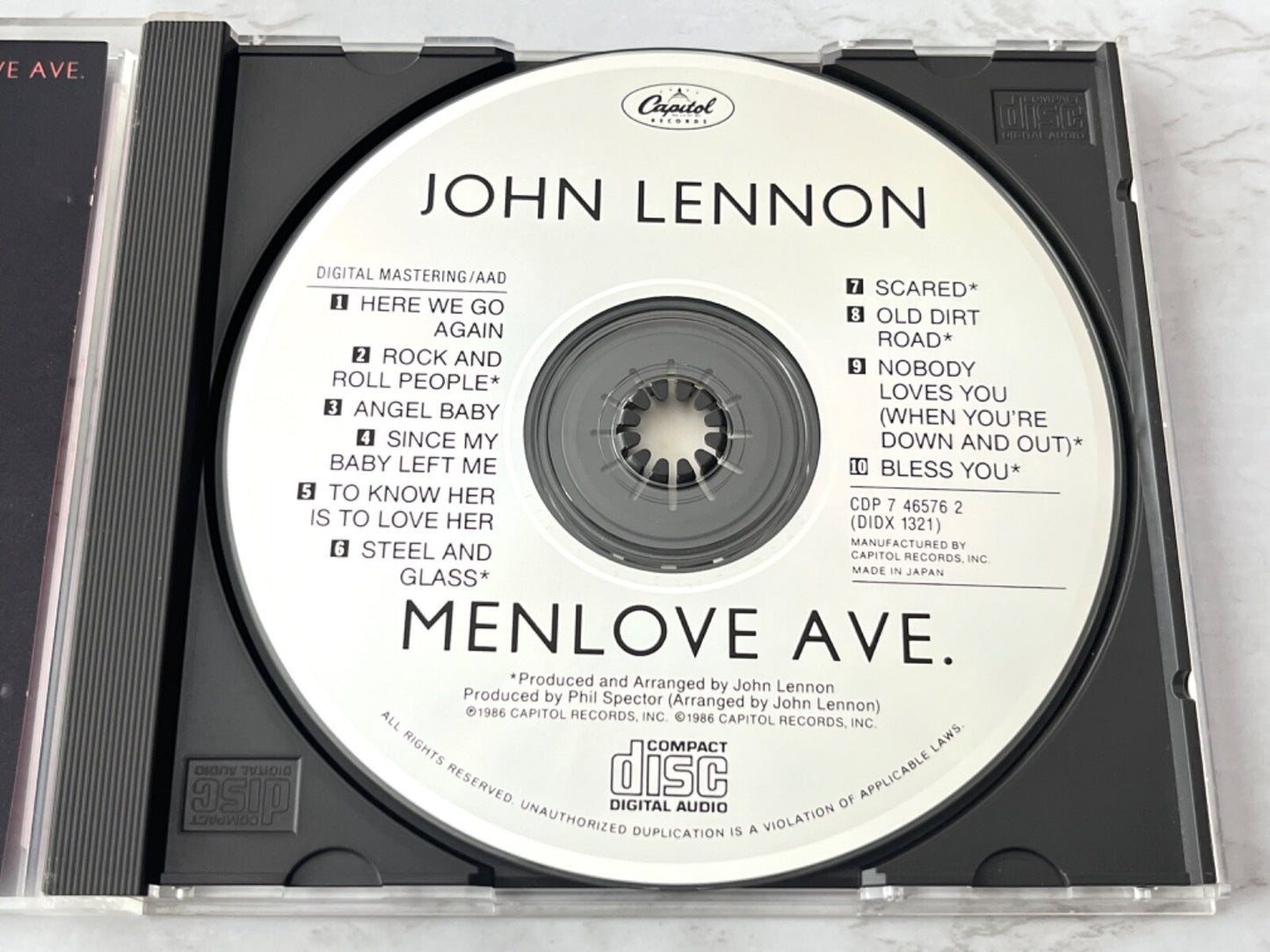 John Lennon – Menlove Ave. (1986) [JAPAN TARGET ERA]