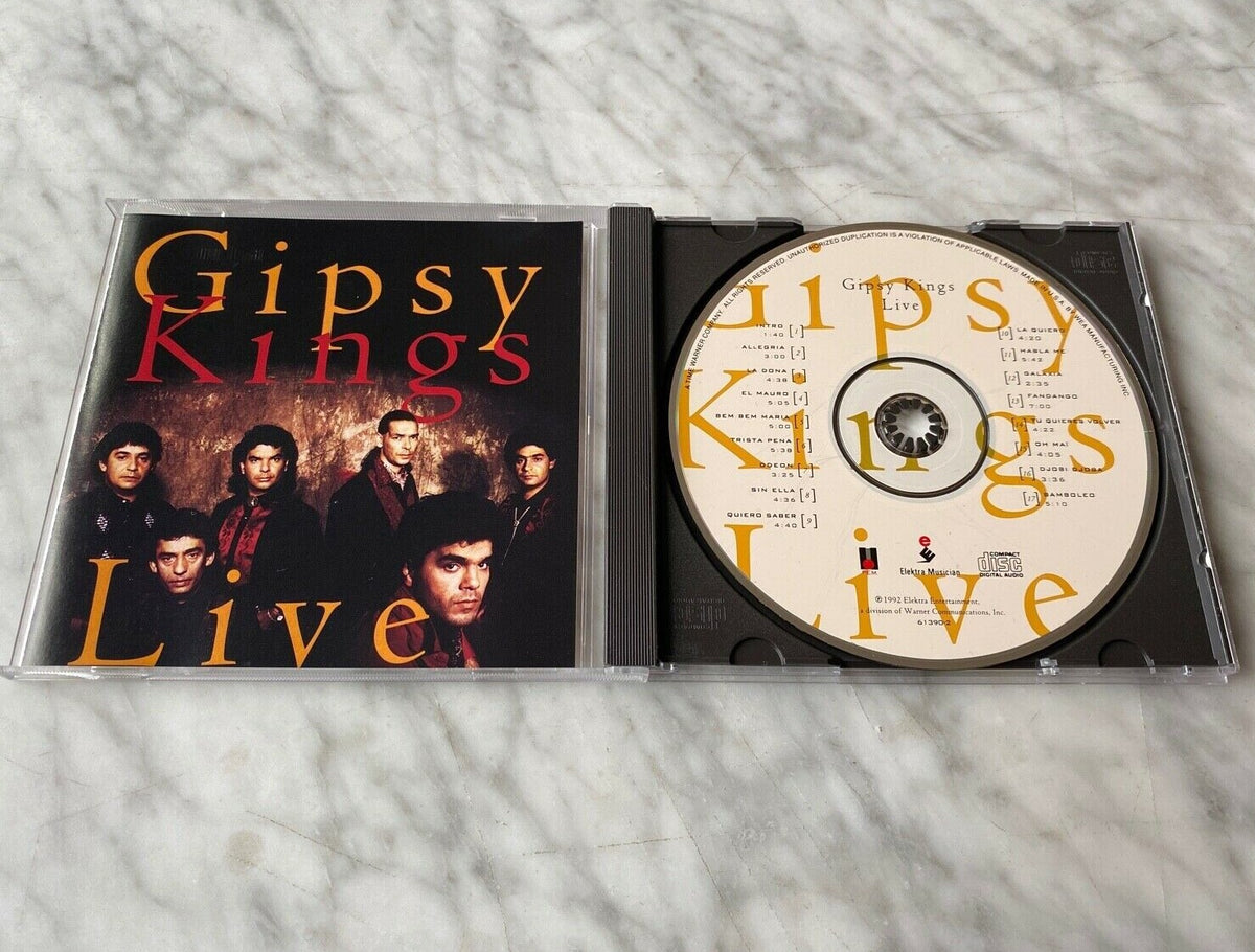 Gipsy Kings – Live (1992) [ORIGINAL USA PRESS]