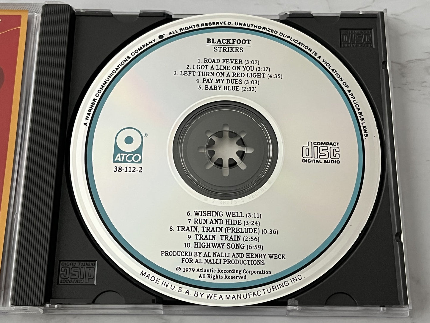 Blackfoot – Strikes (1990) [ORIGINAL USA PRESS]