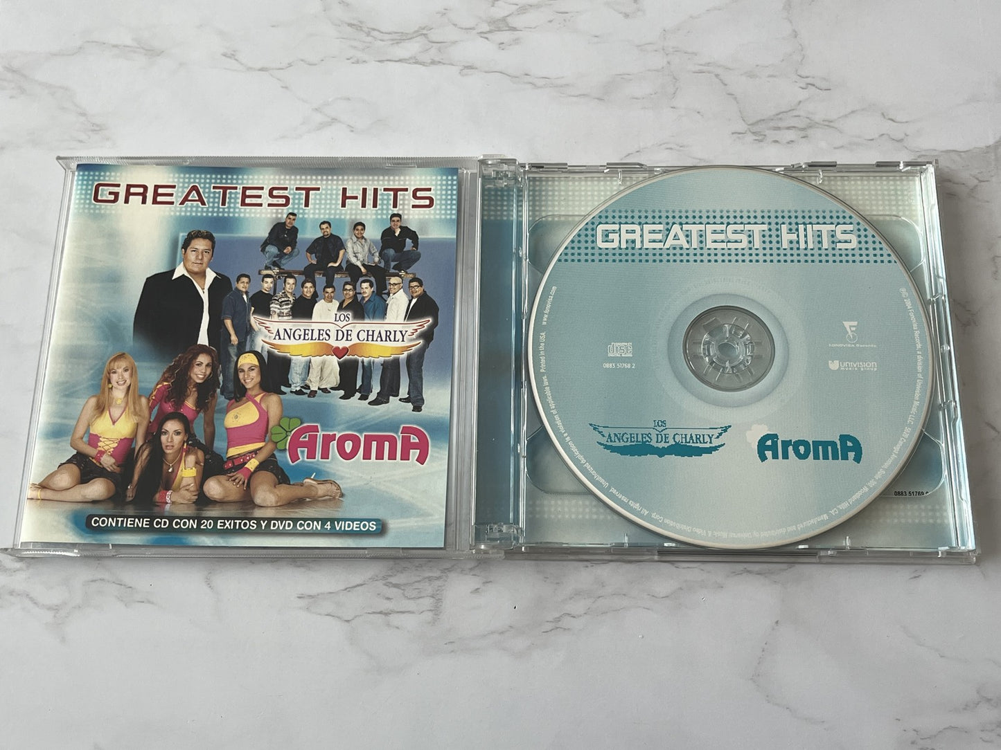 Los Angeles de Charly – Greatest Hits Aroma (CD/DVD) (2004)