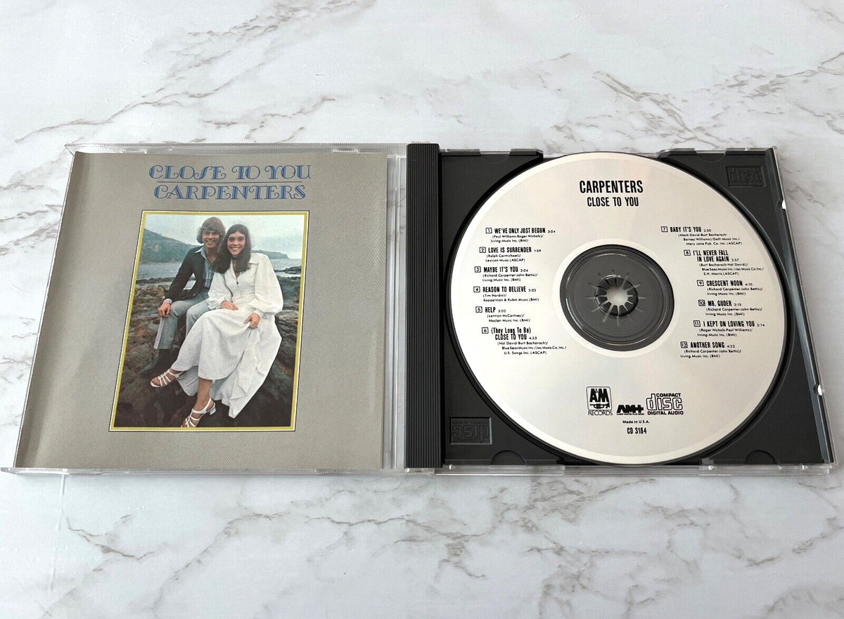 Carpenters – Close To You (1988) [ORIGINAL USA PRESS]